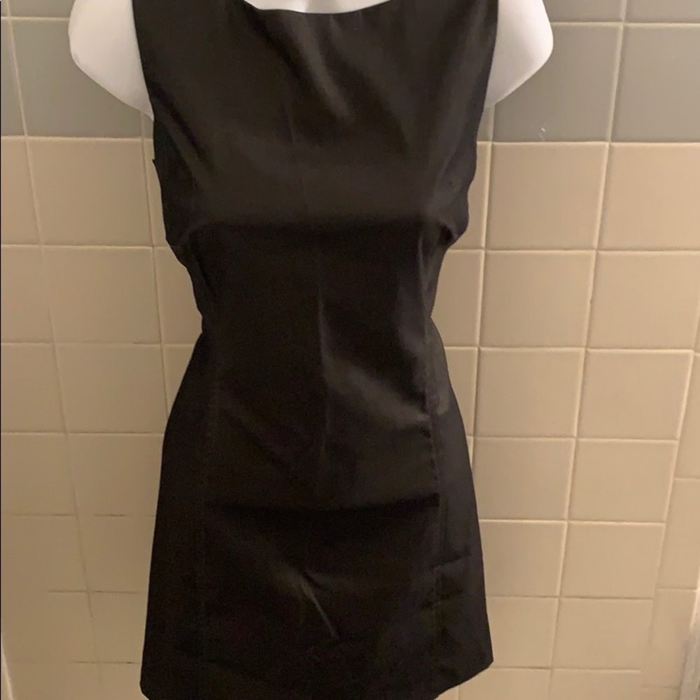 Metallic office dress